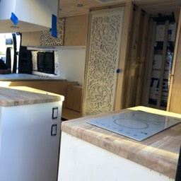 Amethyst Van Build  - interior